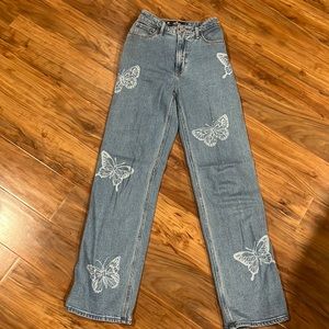 Hollister mom jeans